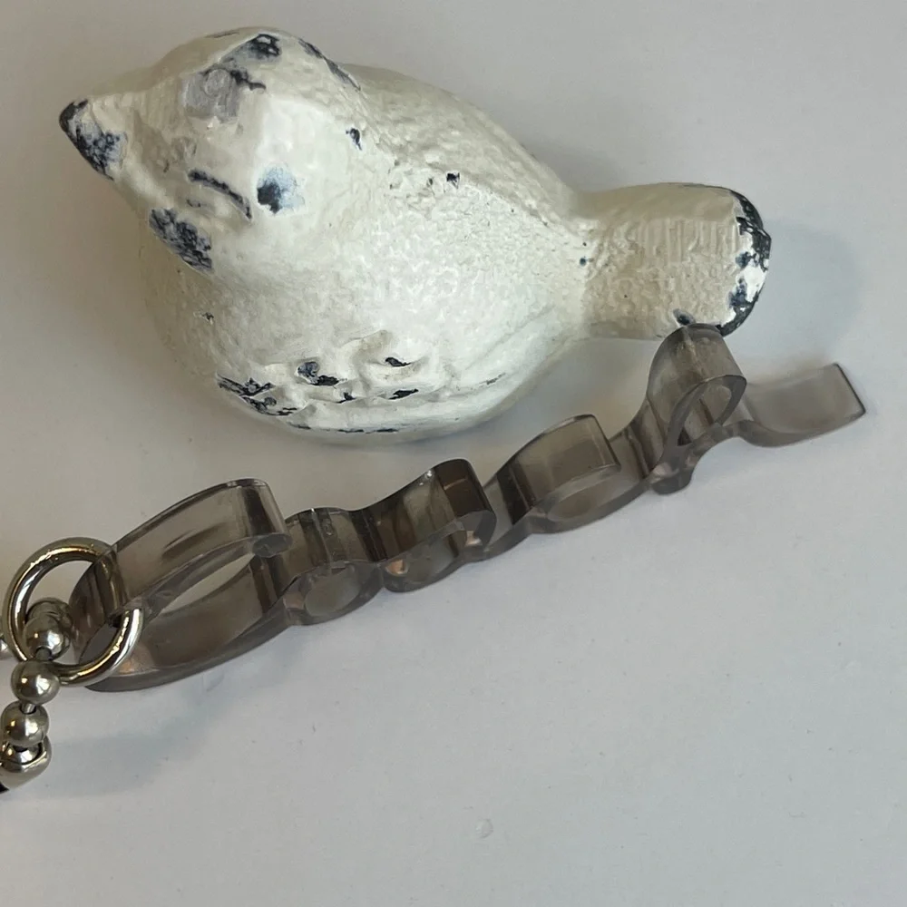 2.25” COACH Fob Bag Charm Keychain Hang Tag